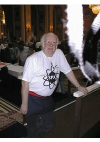 Sunday - Rog Peyton with SFX T-shirt (front)